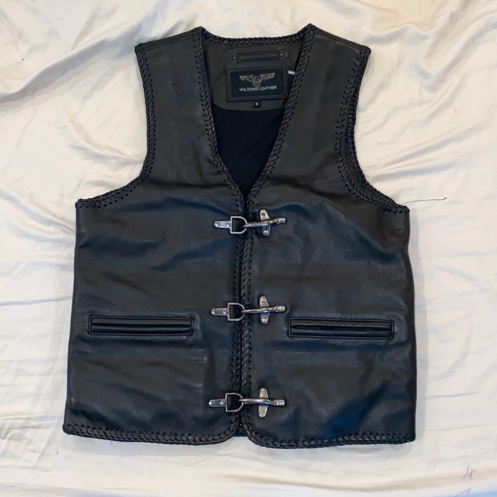 Wilson Leather Motorcycle Vest